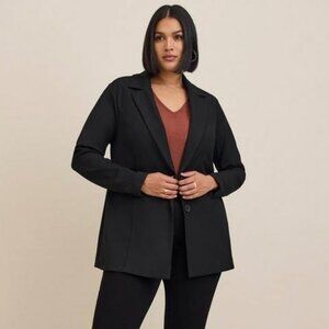 Torrid Black Blazer